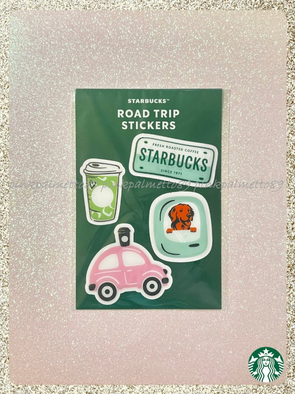 ✨💚 NWT 2026 Starbucks Road Trip Stickers Pack
